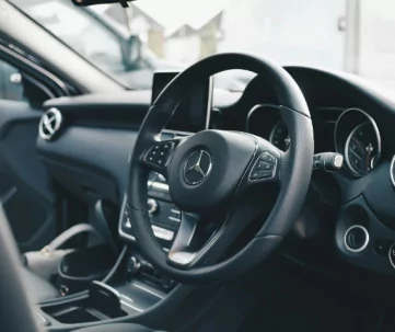 image of steering wheel